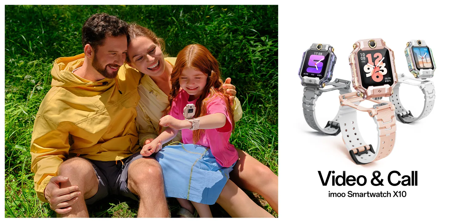 imoo Smartwatch X10 — Reloj inteligente infantil 4G con doble cámara — 1
