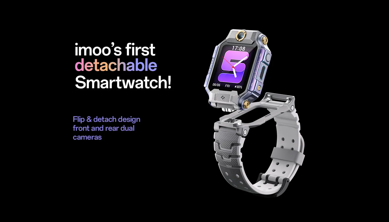 imoo Smartwatch X10 — Reloj inteligente infantil 4G con doble cámara — 2