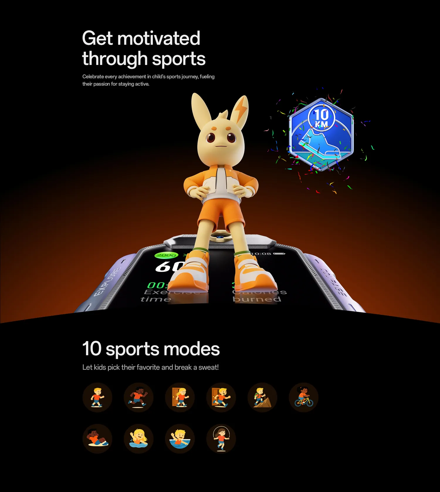 imoo Smartwatch X10 — Reloj inteligente infantil 4G con doble cámara — 9
