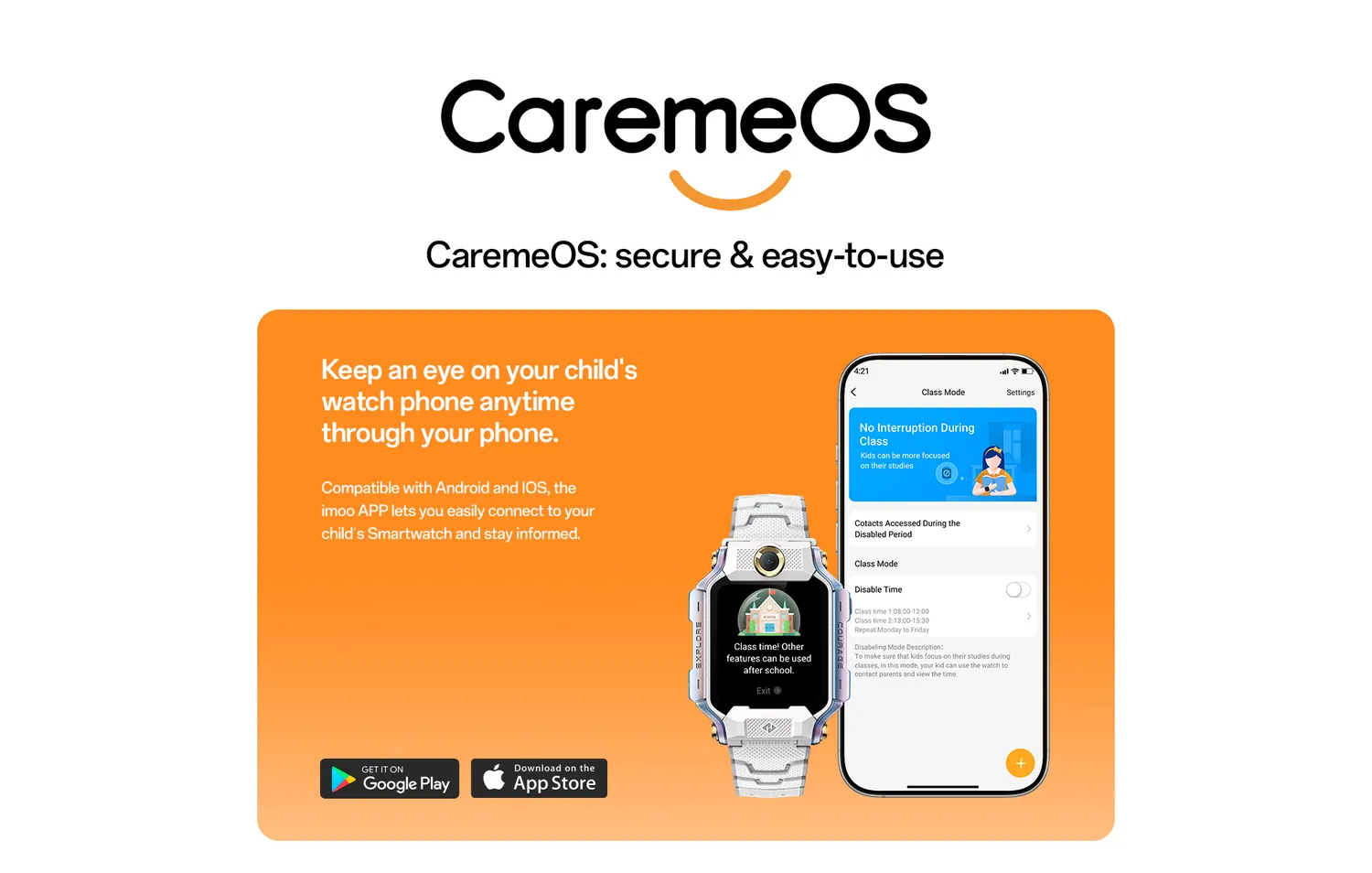 imoo Smartwatch X10 — Reloj inteligente infantil 4G con doble cámara — 10